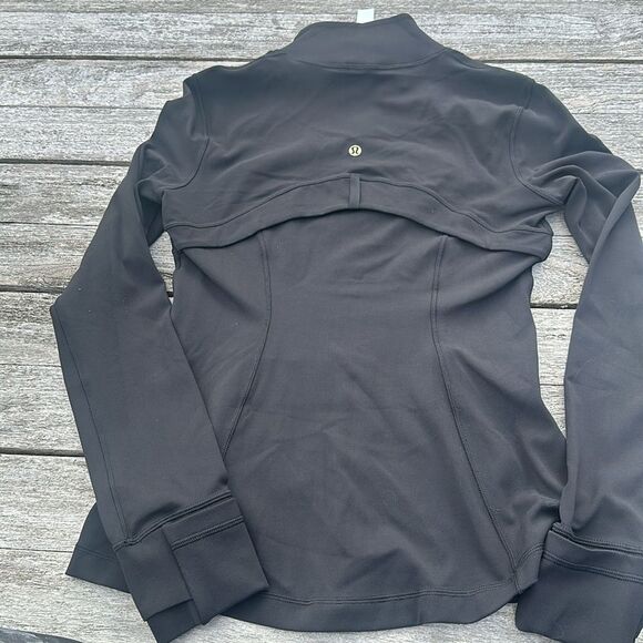 Lululemon Define Jacket Nulu black gold size 8 NWT - Picture 2 of 8